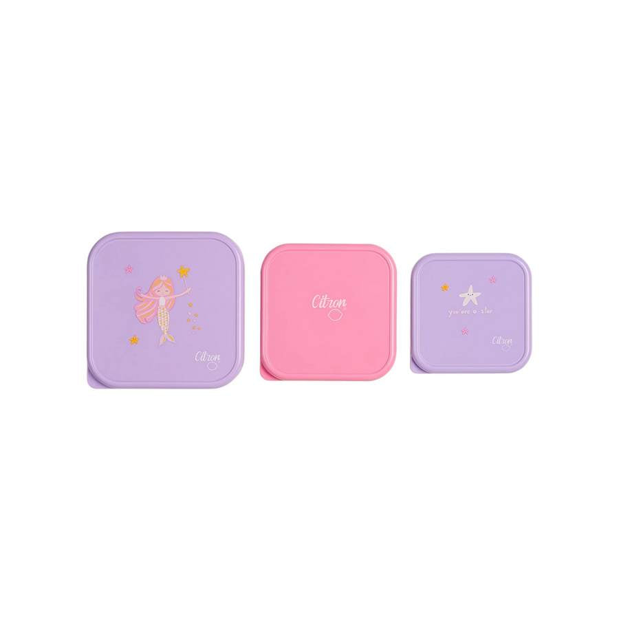 Citron Stackable Stainless Steel Lunchbox - Mermaid