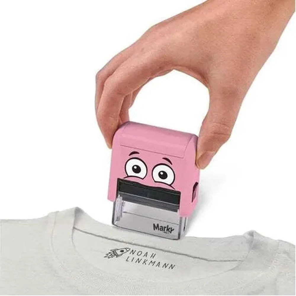 COLOP MARKY Textielstempel Set Voor Kleding & Spullen - Roze