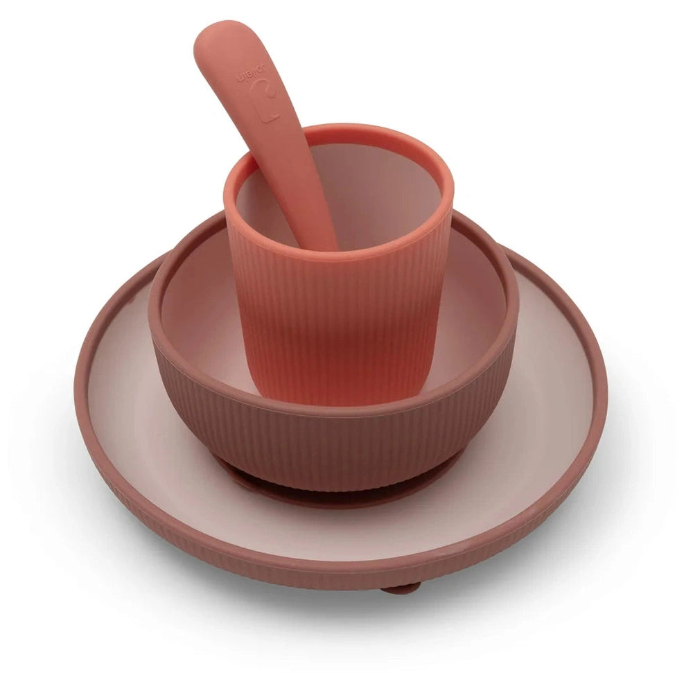 Jollein Kinderserviesset 4-delig - Blush