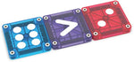 Magna-Tiles Micro Mags Learn Numbers 56 Stuks - Blauw Rood