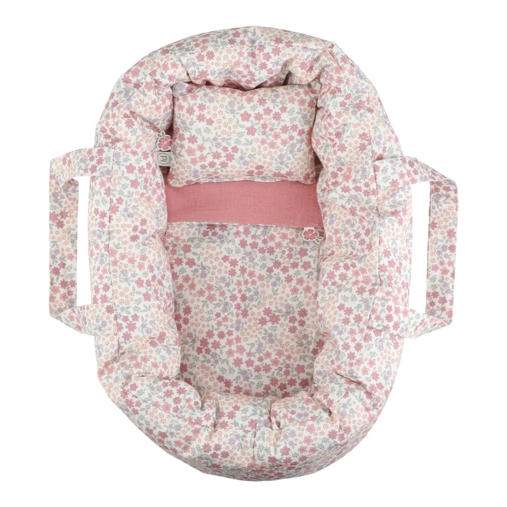 Little Dutch Poppenreiswieg - Roze