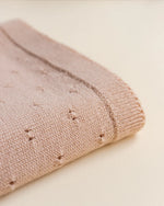 Hvid Blanket Bibi Apricot