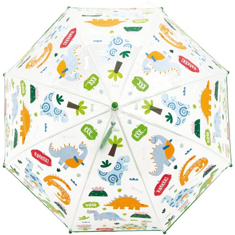 Little L Parapluie transparent 70 cm - Dinosaures