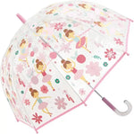 Little L Paraplu Transparant 70 cm - Ballerina's