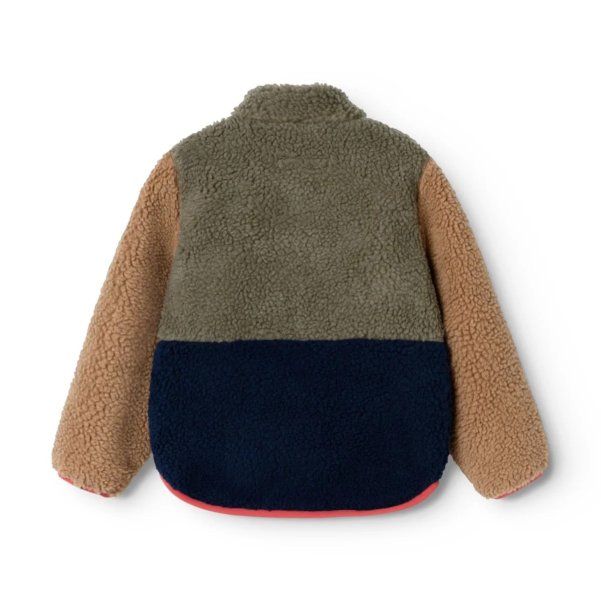 Liewood - NOLAN Fleecejas - Bruin Multicolor