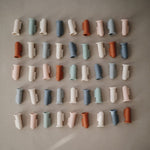Mushie - Vinger Tandenborstel - Clay/ Shifting Sand