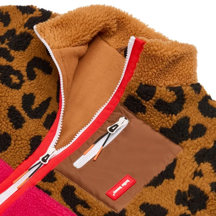 Hello Hossy - Fleecejas - Leopard