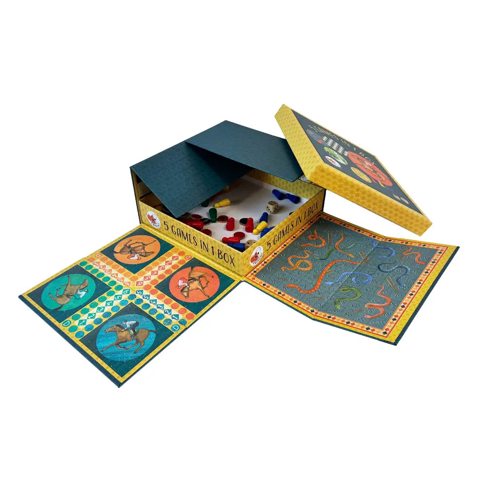 Egmont Toys - Vijf Spellen In Een Doos