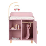 Little Dutch Poppencommode - Roze