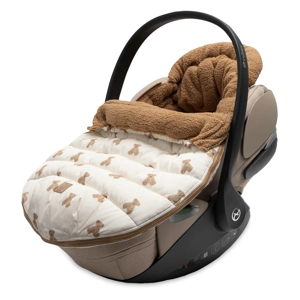 Jollein Voetenzak Groep 0+ 3/5 Punts Puffed - Mini Teddy Bear