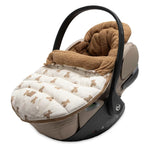 Jollein Voetenzak Groep 0+ 3/5 Punts Puffed - Mini Teddy Bear