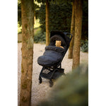 Jollein Voetenzak Buggy/Kinderwagen Embossed - Nearly Black
