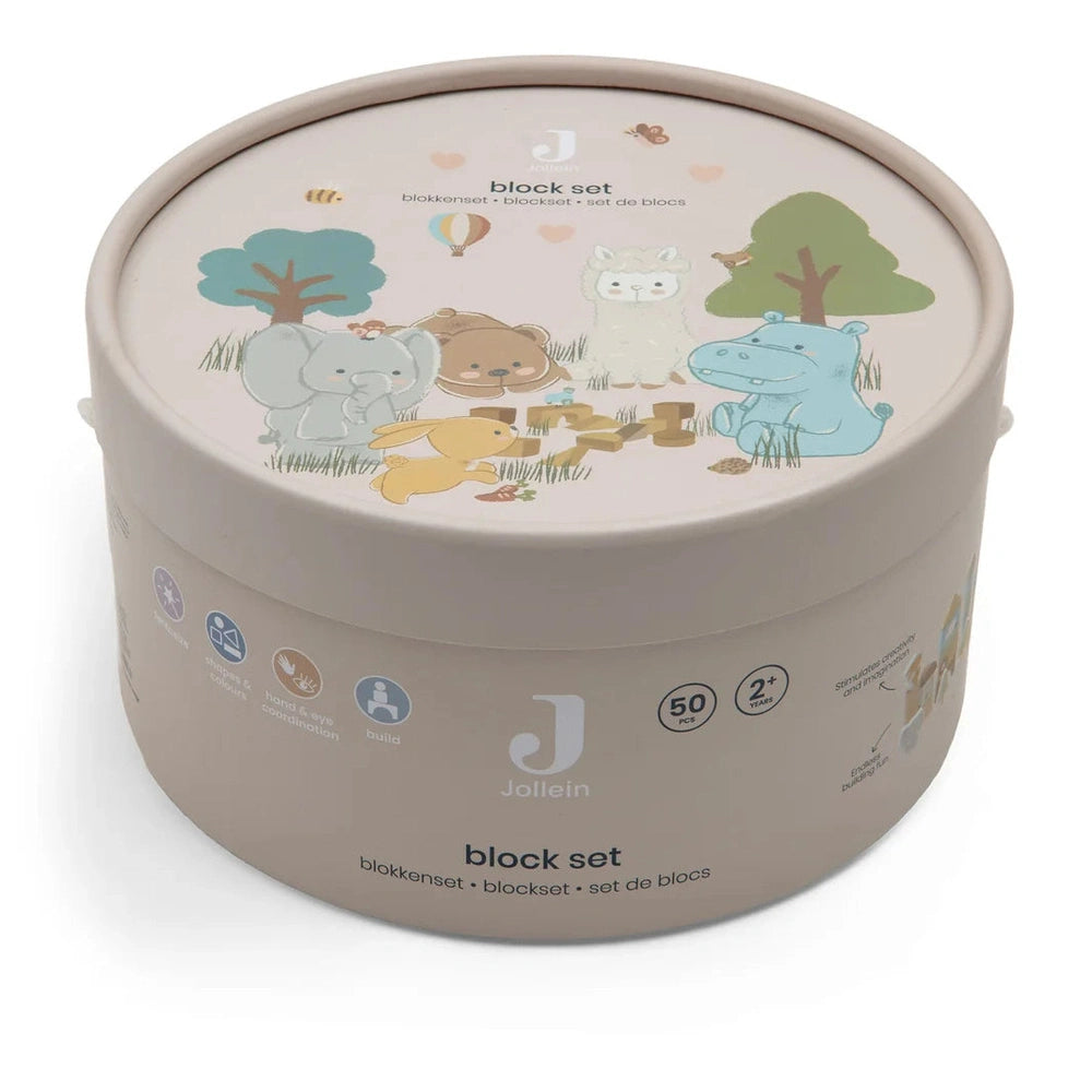 Jollein Jeu de blocs en bois - Jollies
