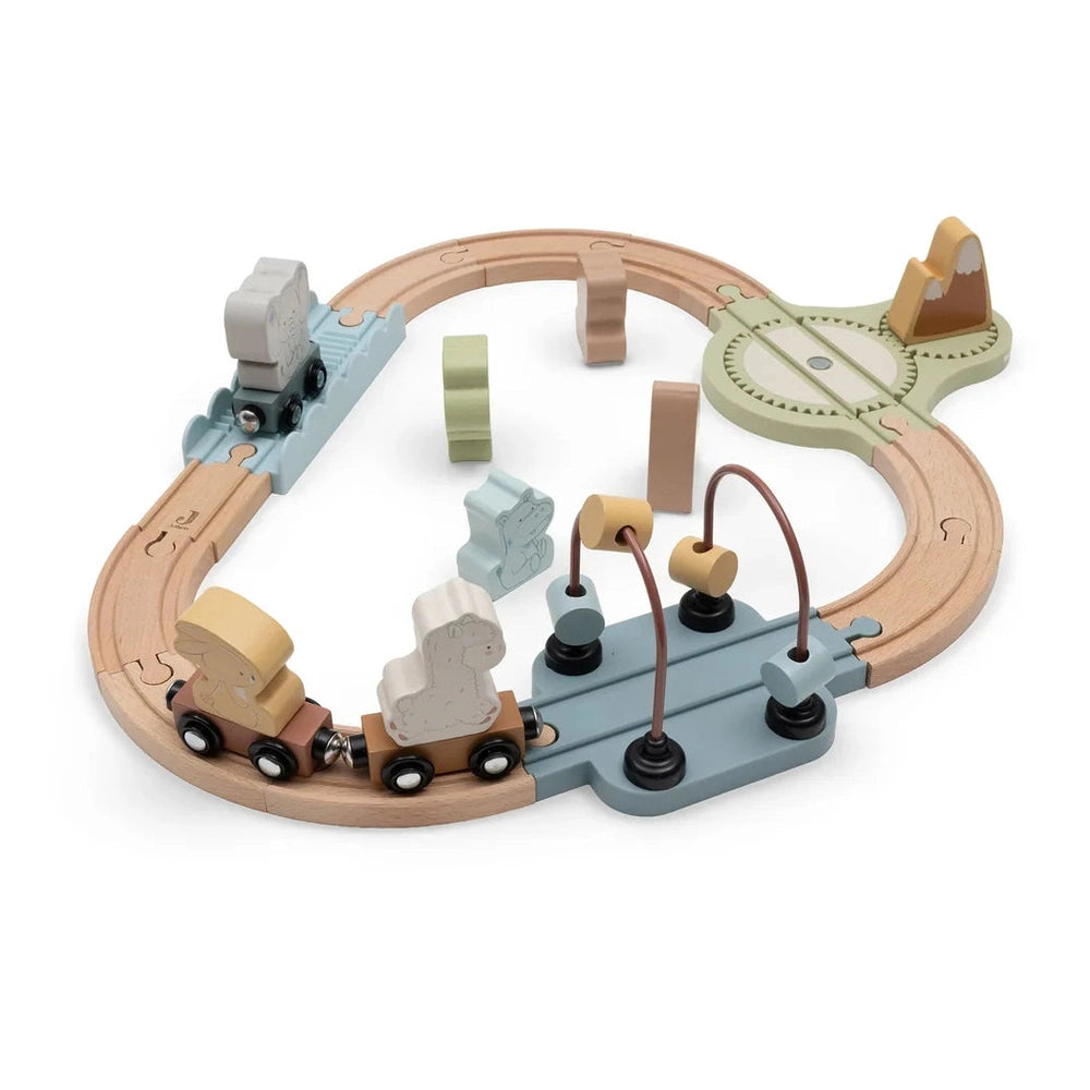 Circuit de train en bois Jollein - Jollies