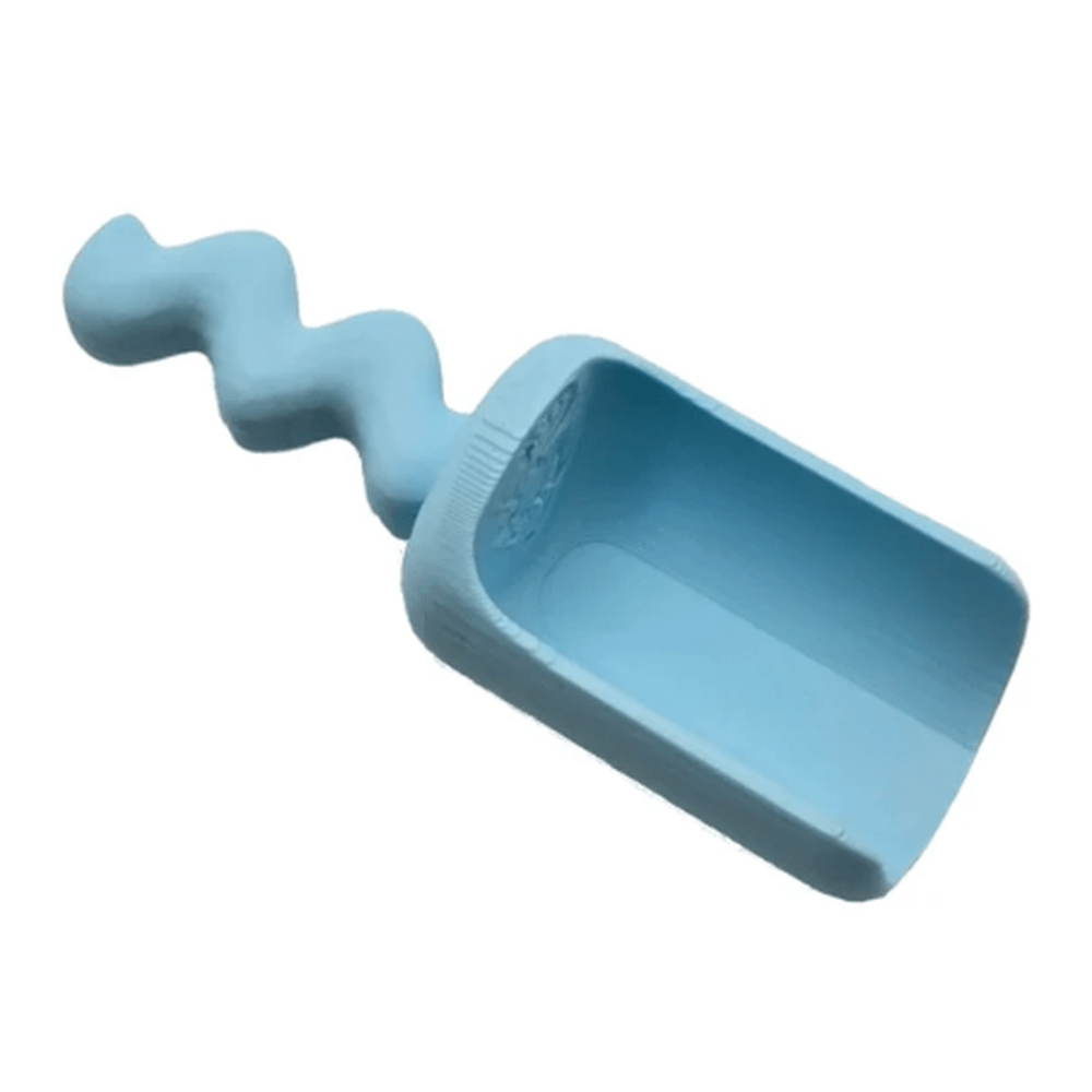 Grennn Petite pelle de jeu Wave XL - bleu pastel