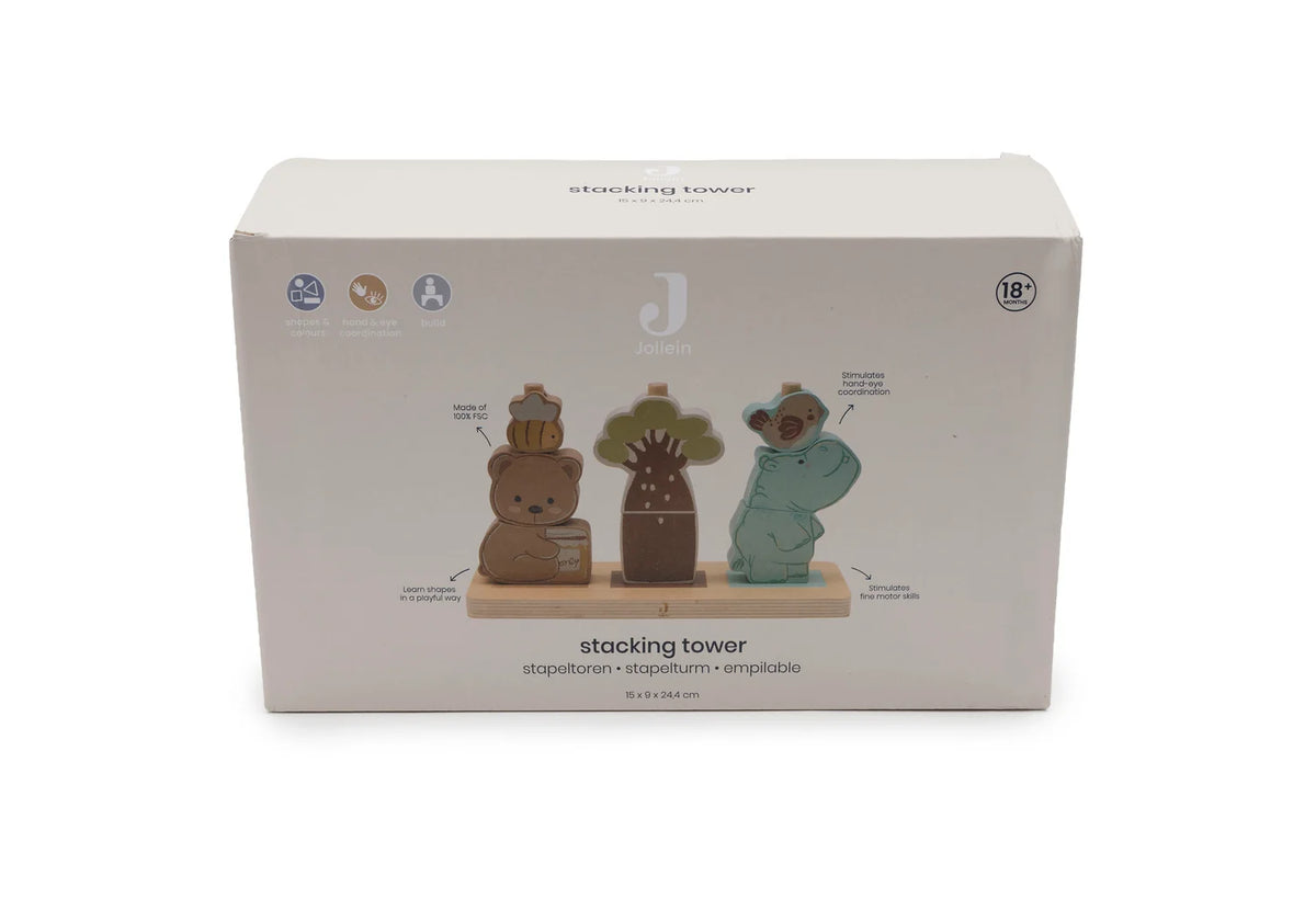 Jollein Houten Stapeltoren - Jollies