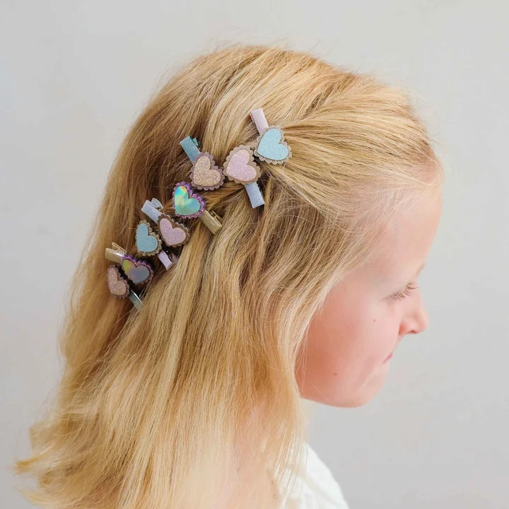 Mimi & Lula Haarclips Hartjes