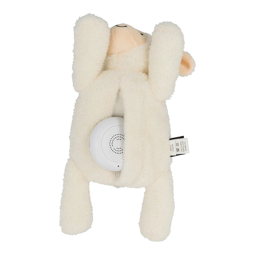 Flow Amsterdam Peluche apaisante Rosie rechargeable avec battements de cœur - Beige