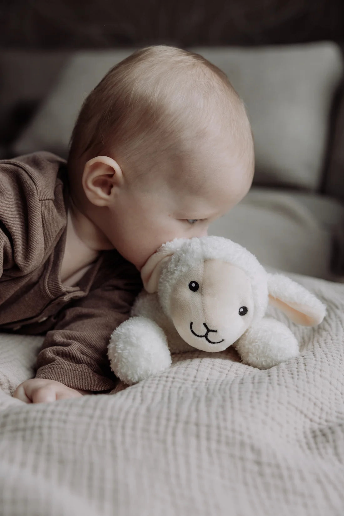 Flow Amsterdam Oplaadbare Hartslagknuffel Rosie - Beige