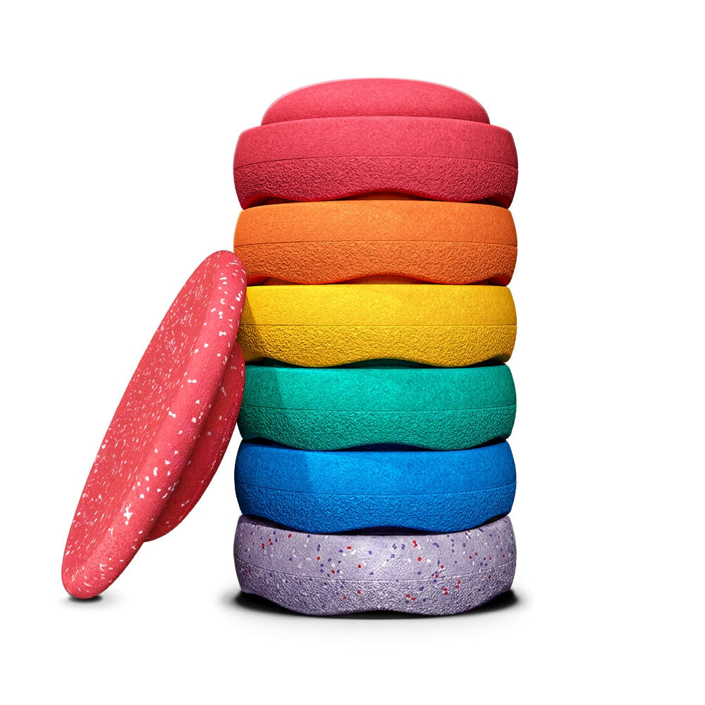 Stapelstein Winter Special Rainbow Set Classic