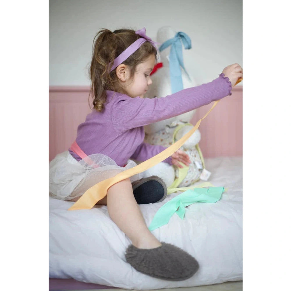 Rubans de jeu en coton Pit&Play, lot de 6 - couleurs pastel
