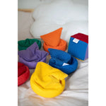Pit&Play Sachets sensoriels arc-en-ciel + foulard de jeu en coton offert, taille moyenne, Fade Rainbow