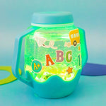 Glo Pals gobelet sensoriel DIY ABC - Bleu