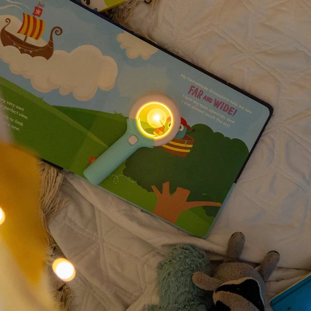 Livre lumineux interactif Glo Pals – Le jardin d’idées extraordinaires de Blair