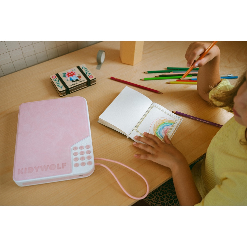 Kidywolf Geheim Dagboek Met Pincode & Spraakrecorder- Kidytreasure - Roos