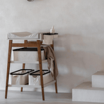 QUAX - Luiertafel Hip - Clay-Walnut
