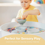 Inspire My Play Opvouwbare Trechters Voor Sensorisch Spel - Groen/Blauw