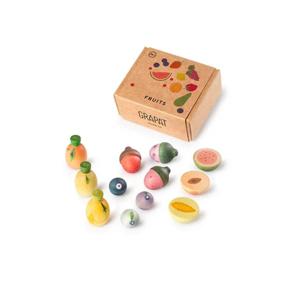 Grapat Houten Fruit 12 Stuks