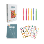 Kidywolf KidydrawPad Kit - Glitterpennen