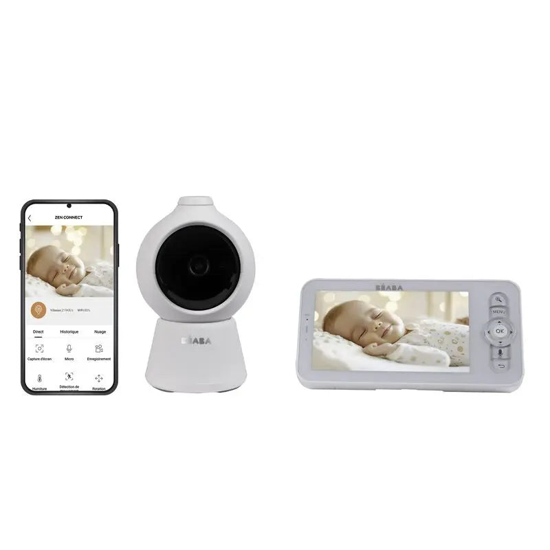 Béaba Zen Smart AI Babyfoon Met Camera - White