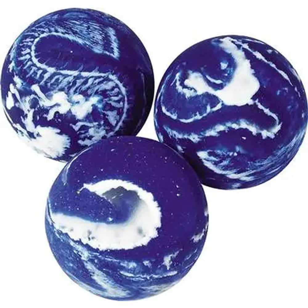 Stuiterbal ⌀35mm Glow In The Dark 1st. - Blauw