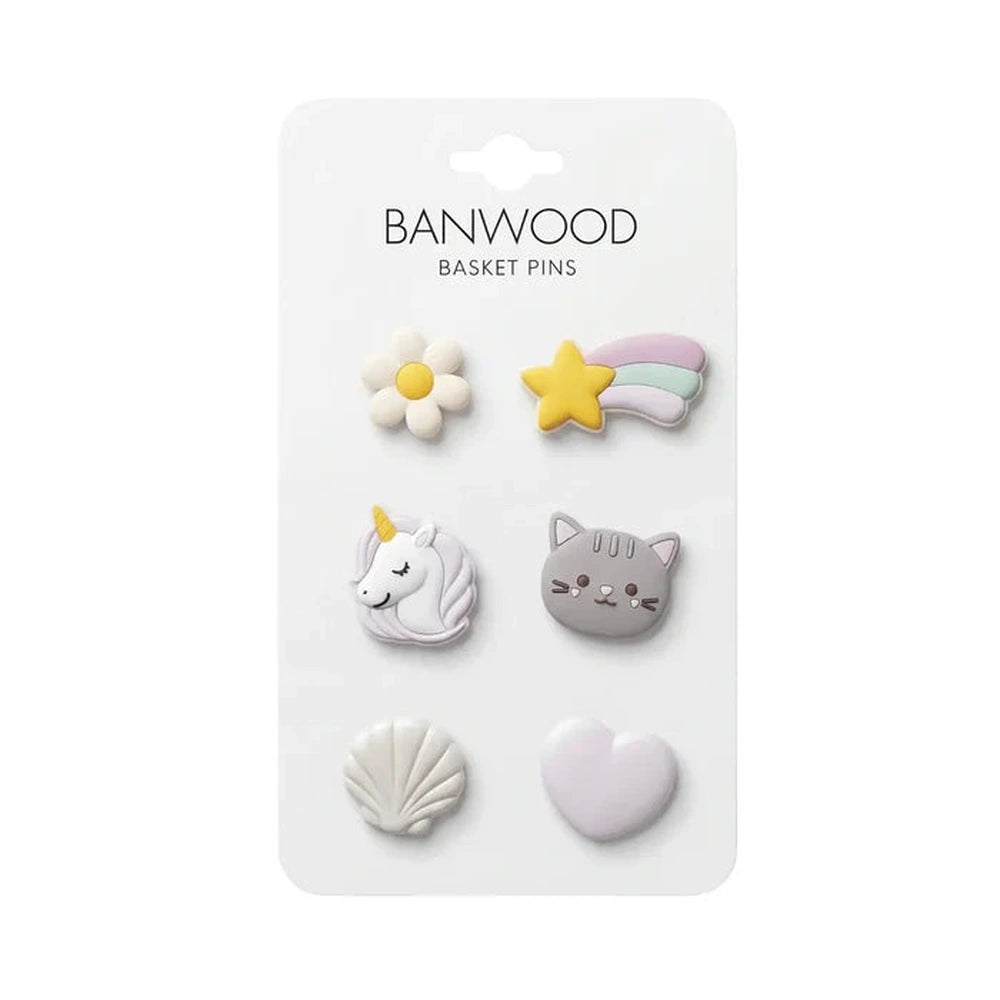 Banwood Basket Pins - Space