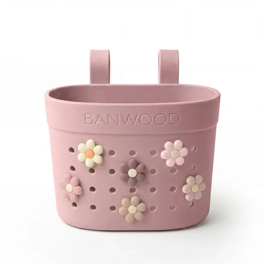 Banwood Pin&Ride Fietsmand - Dusty Rose