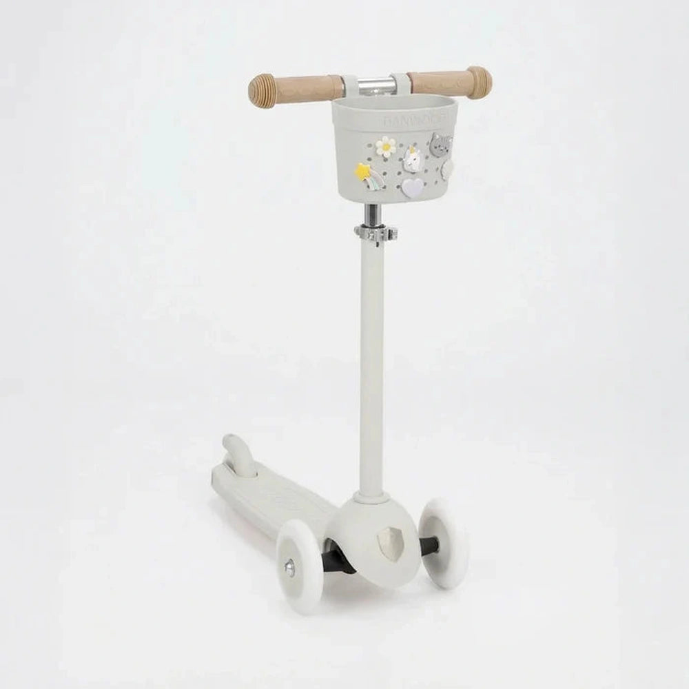 Banwood Pin&Ride Fietsmand - Ivory