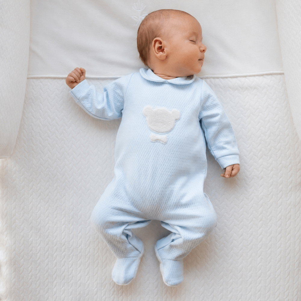 Living Nature - Babypakje Wout - Blauw Teddy