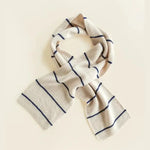 HVID - Scarf Igor - Cream/Blue