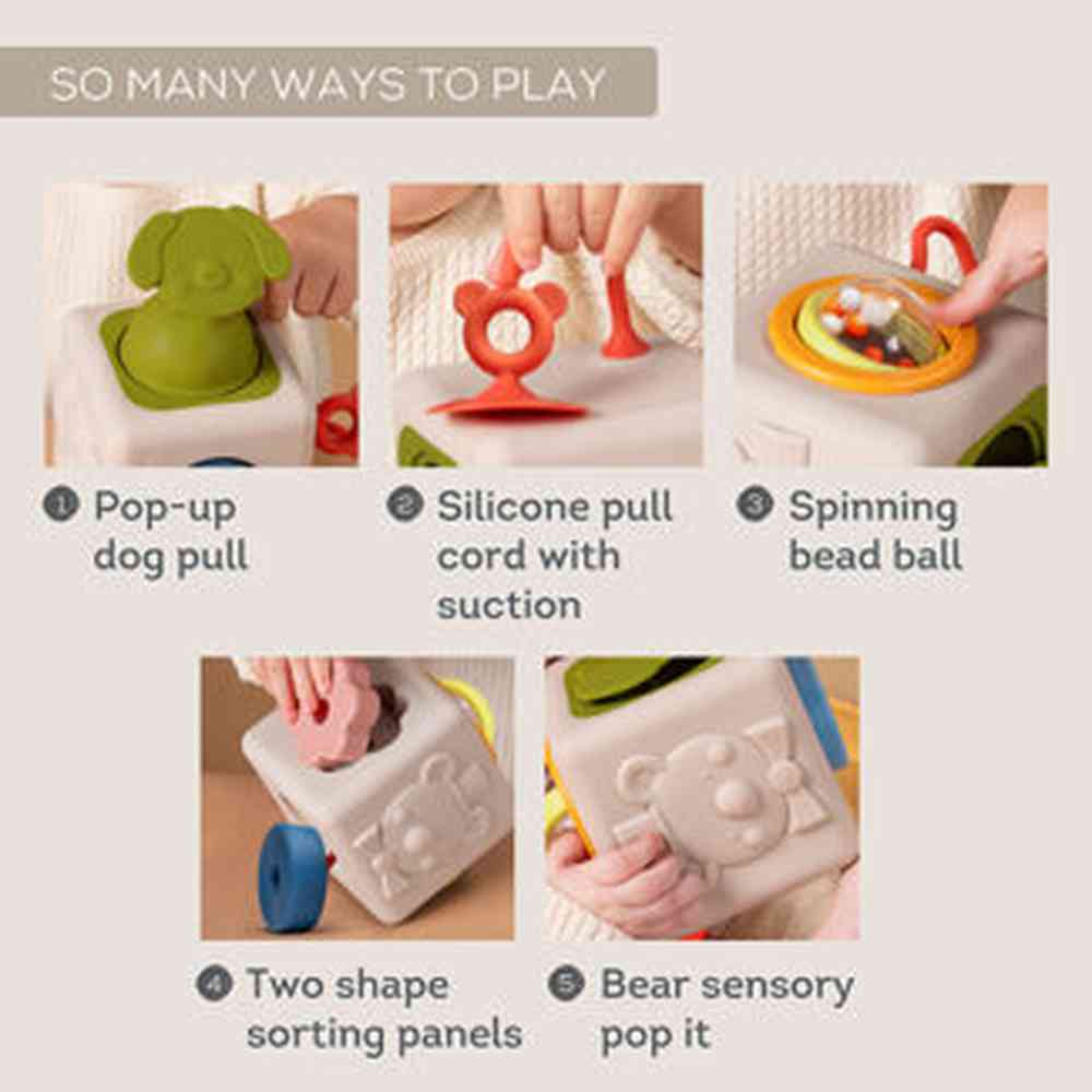 Taf Toys Easier Development - Activiteitenkubus Peek & Play