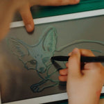 Kidywolf Kidydraw Mini Tekentablet REFILL - Animals Around The World / Oceans & Pirates