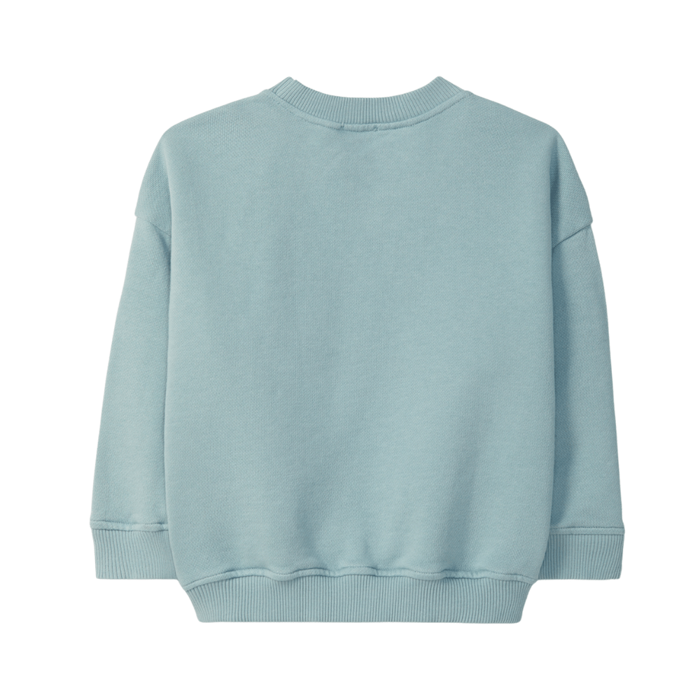 Laranjinha Sweat-shirt confortable pour enfants - bleu pétrole