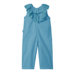 Laranjinha Katoenen Tuinbroek Voor Kinderen - Turquoise