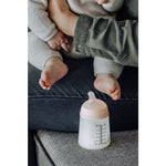Suavinex - Anti-Koliek Zero.Zero Zuigfles - Langzaam Stromend S - 180ml - +0m - Sand