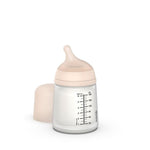 Suavinex - Anti-Koliek Zero.Zero Zuigfles - Adaptief Stromend A - 180ml - +0m - Sand