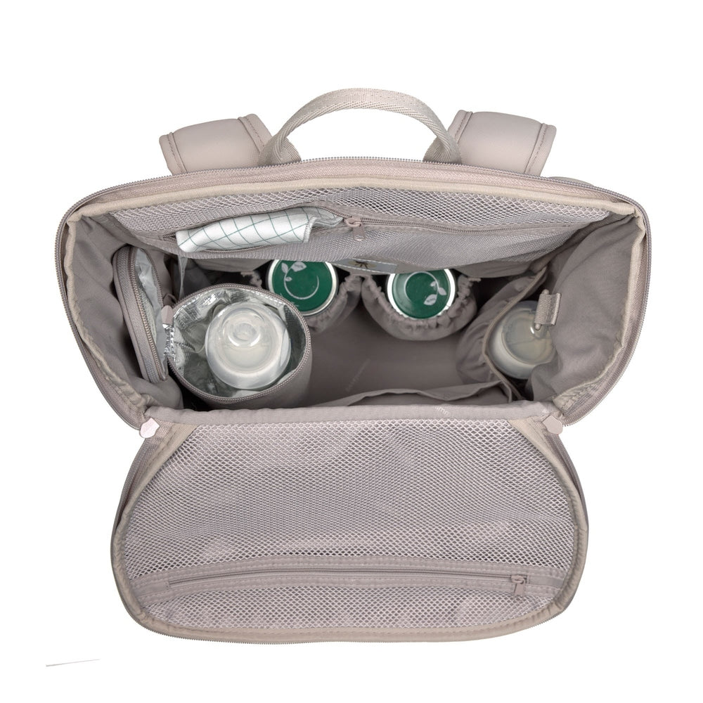 Lässig Luiertas Slender Up Backpack - Taupe