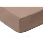 Jollein Hoeslaken Jersey 75x95Cm - Milky Coffee
