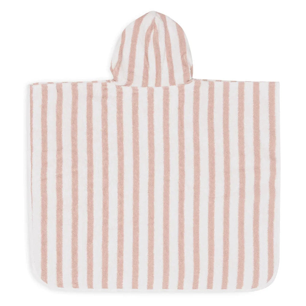 Jollein Badponcho Stripe Terry Wild Rose