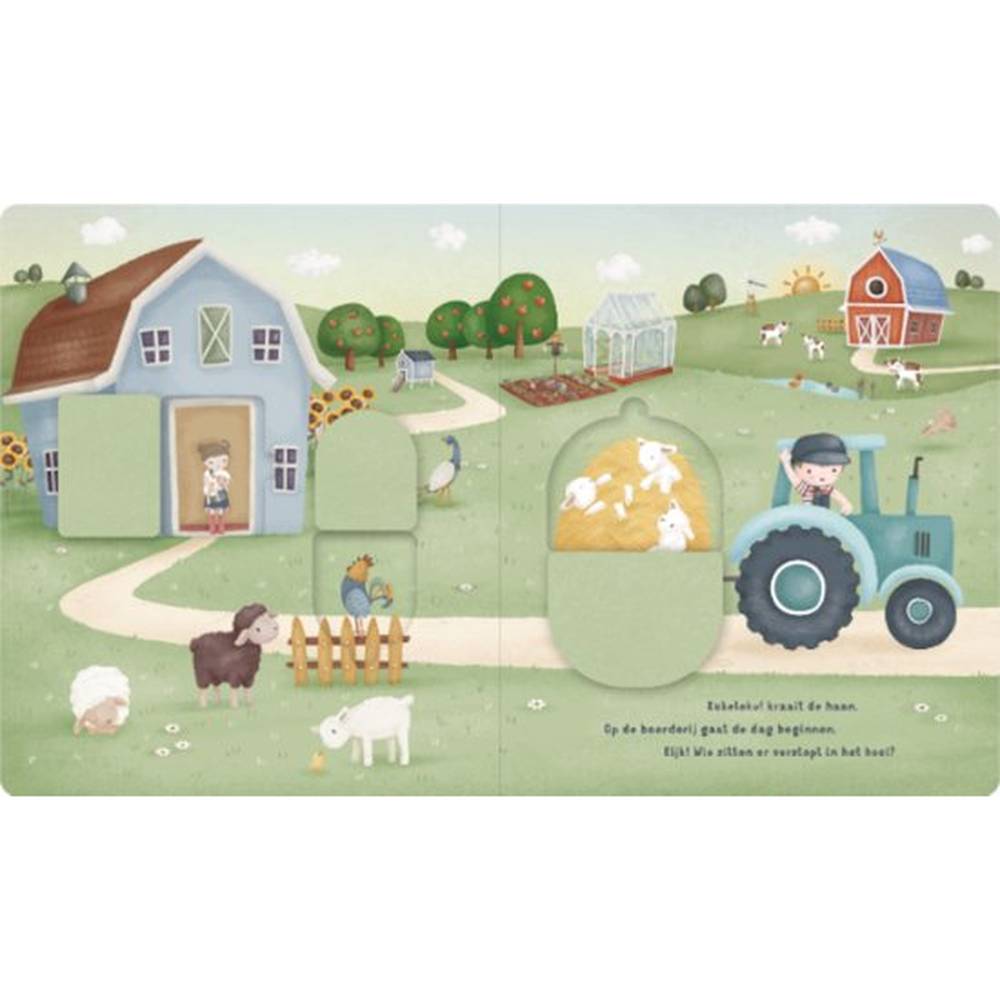 Little Dutch Kinderboek - Mijn Flapjesboek Boerderij